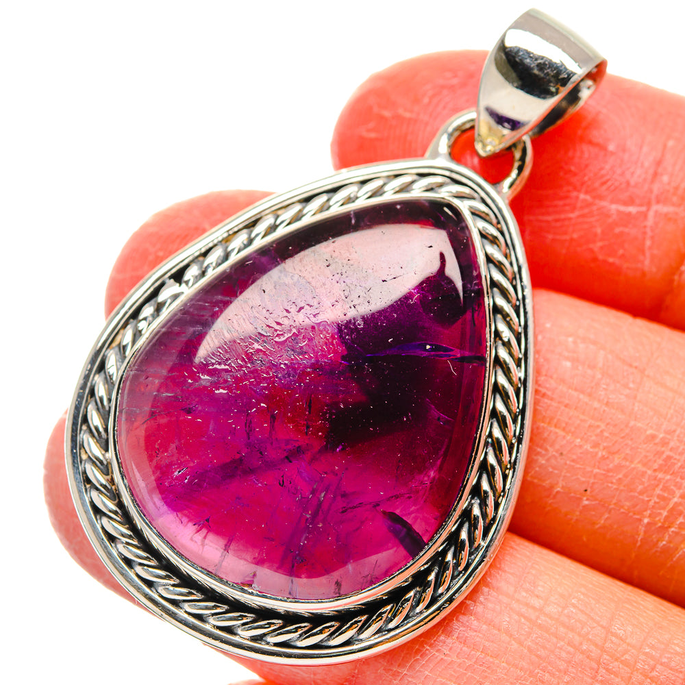 Amethyst Pendants handcrafted by Anasilvercos - PD17382