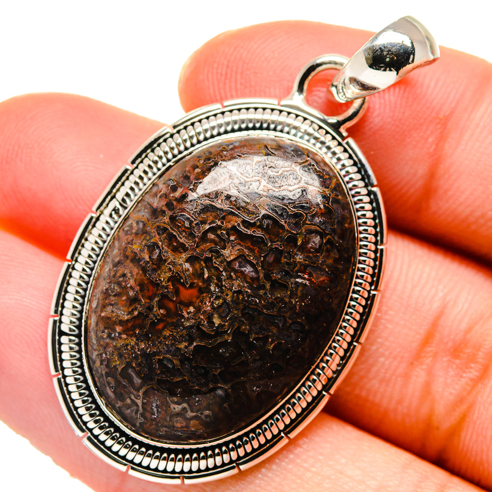 Dinosaur Bone Pendants handcrafted by Anasilvercos - PD17433