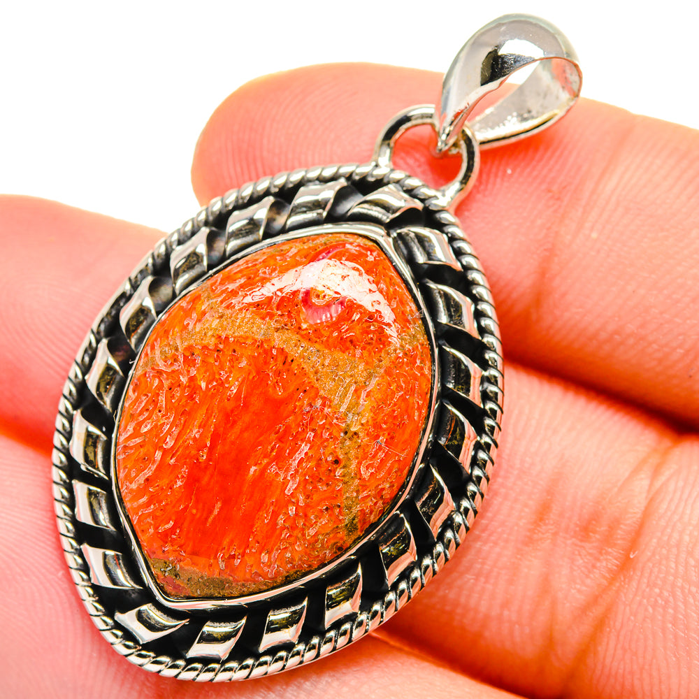 Sponge Coral Pendants handcrafted by Anasilvercos - PD17469