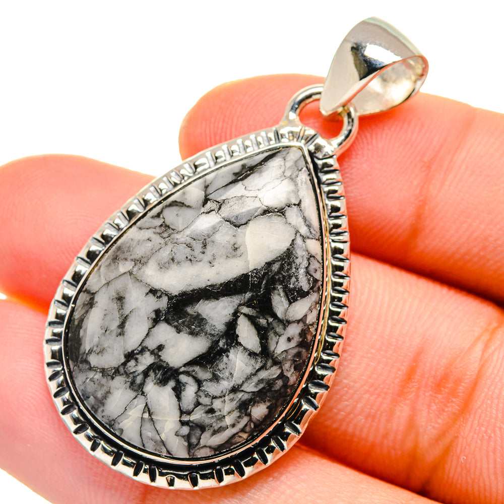 Pinolith Jasper Pendants handcrafted by Anasilvercos - PD17479