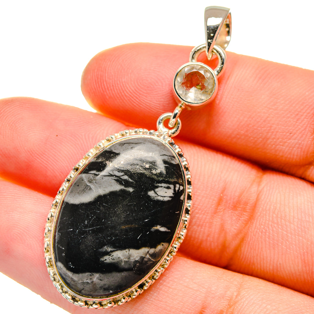 Picasso Jasper Pendants handcrafted by Anasilvercos - PD17509