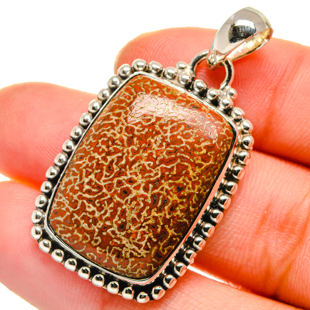 Dinosaur Bone Pendants handcrafted by Anasilvercos - PD17513