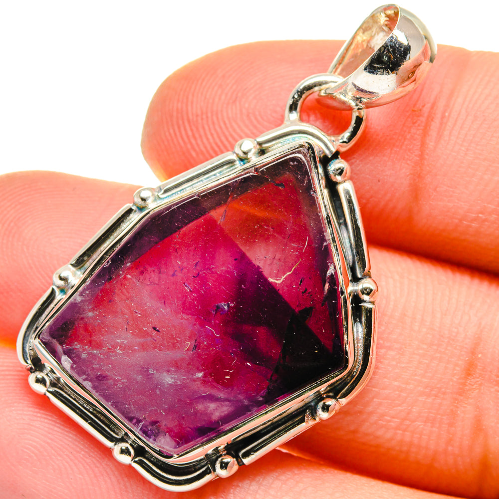 Star Amethyst Pendants handcrafted by Anasilvercos - PD17519