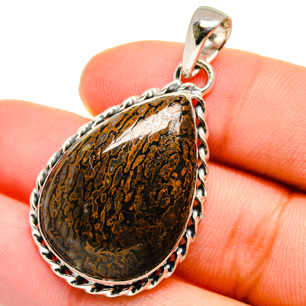 Dinosaur Bone Pendants handcrafted by Anasilvercos - PD17520