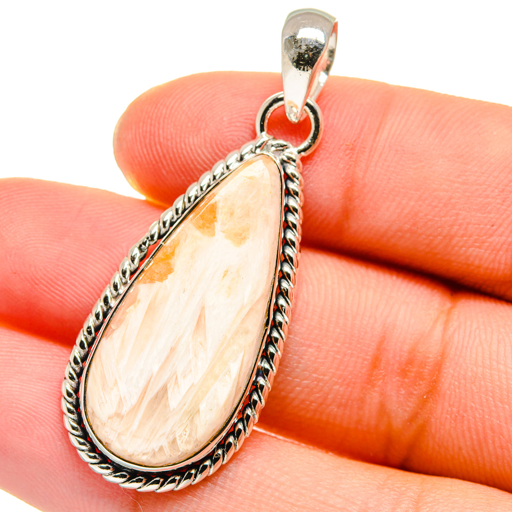Scolecite Pendants handcrafted by Anasilvercos - PD17546
