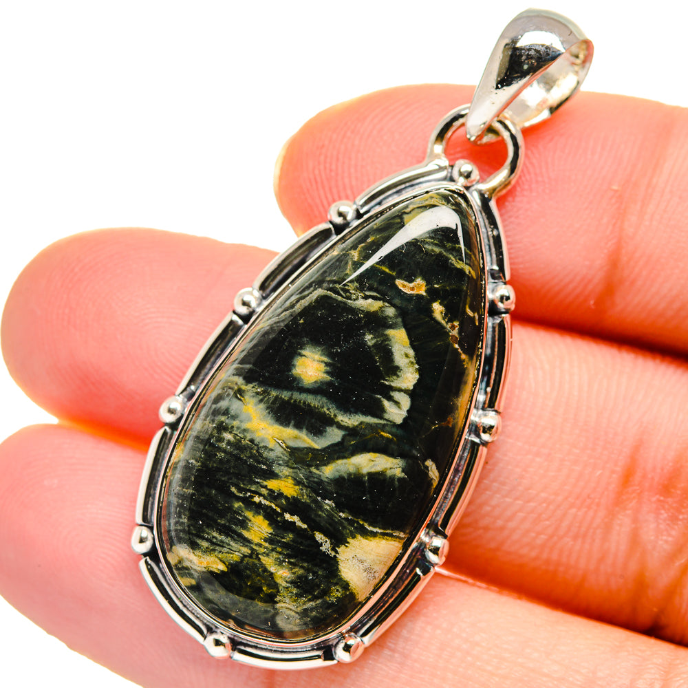 Ocean Jasper Pendants handcrafted by Anasilvercos - PD17570