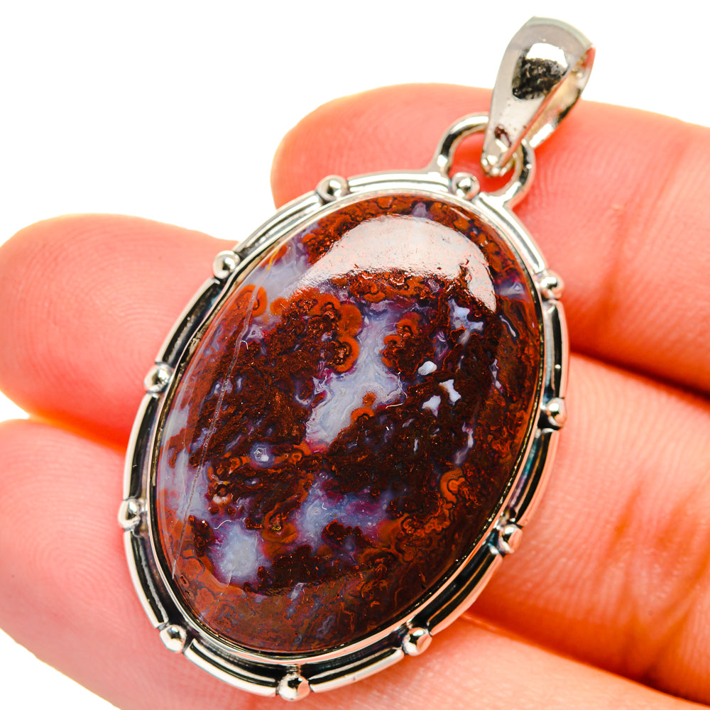 Ocean Jasper Pendants handcrafted by Anasilvercos - PD17592