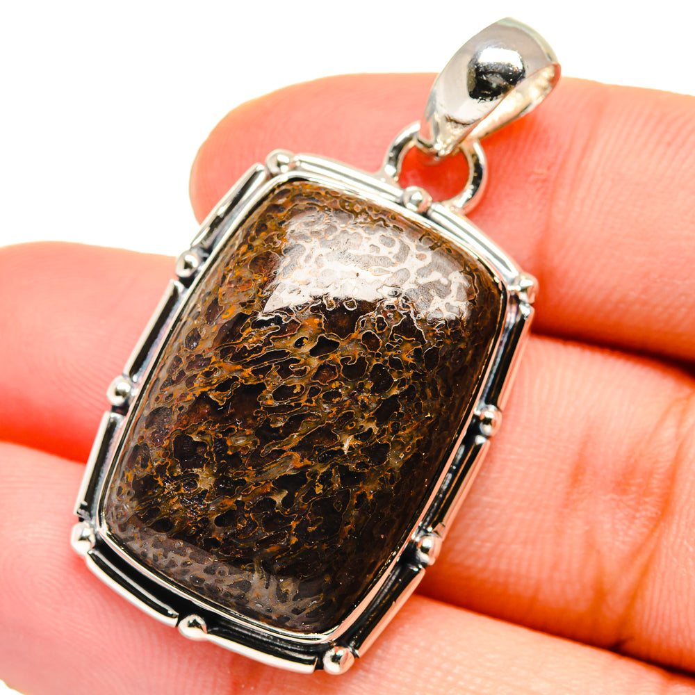 Dinosaur Bone Pendants handcrafted by Anasilvercos - PD17630