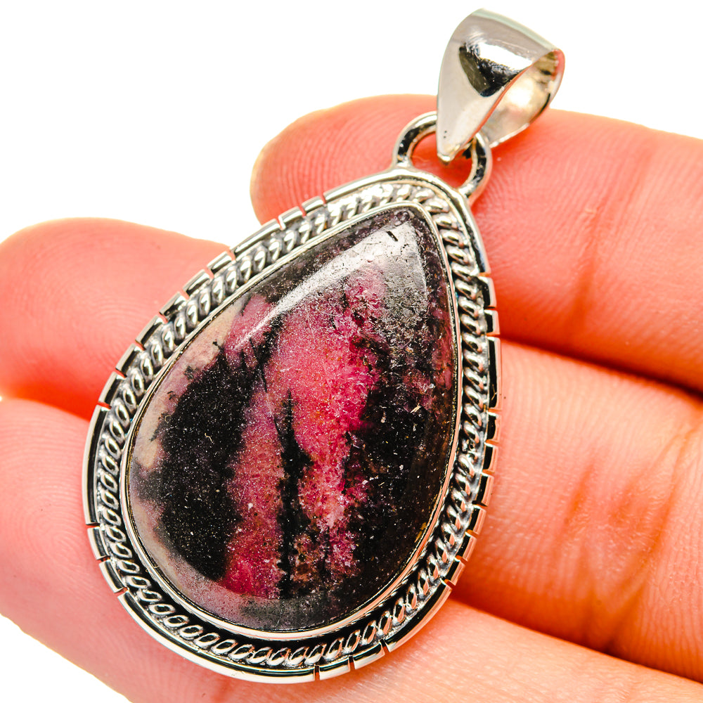 Rhodochrosite Pendants handcrafted by Anasilvercos - PD17653
