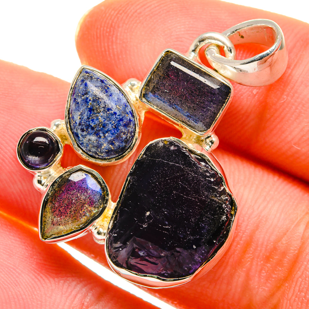 Tanzanite Pendants handcrafted by Anasilvercos - PD17664