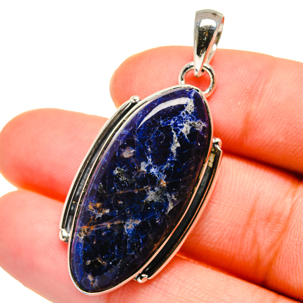 Sodalite Pendants handcrafted by Anasilvercos - PD17681