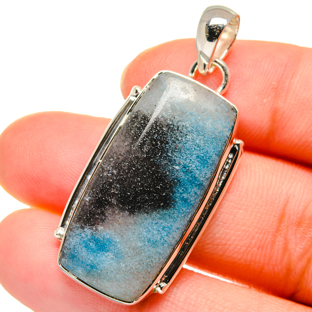Larimar Pendants handcrafted by Anasilvercos - PD17682