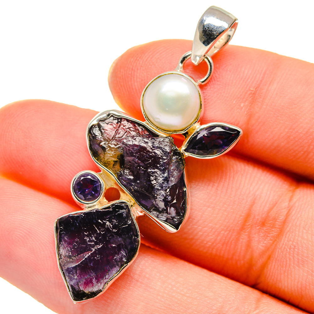 Tanzanite Pendants handcrafted by Anasilvercos - PD17687