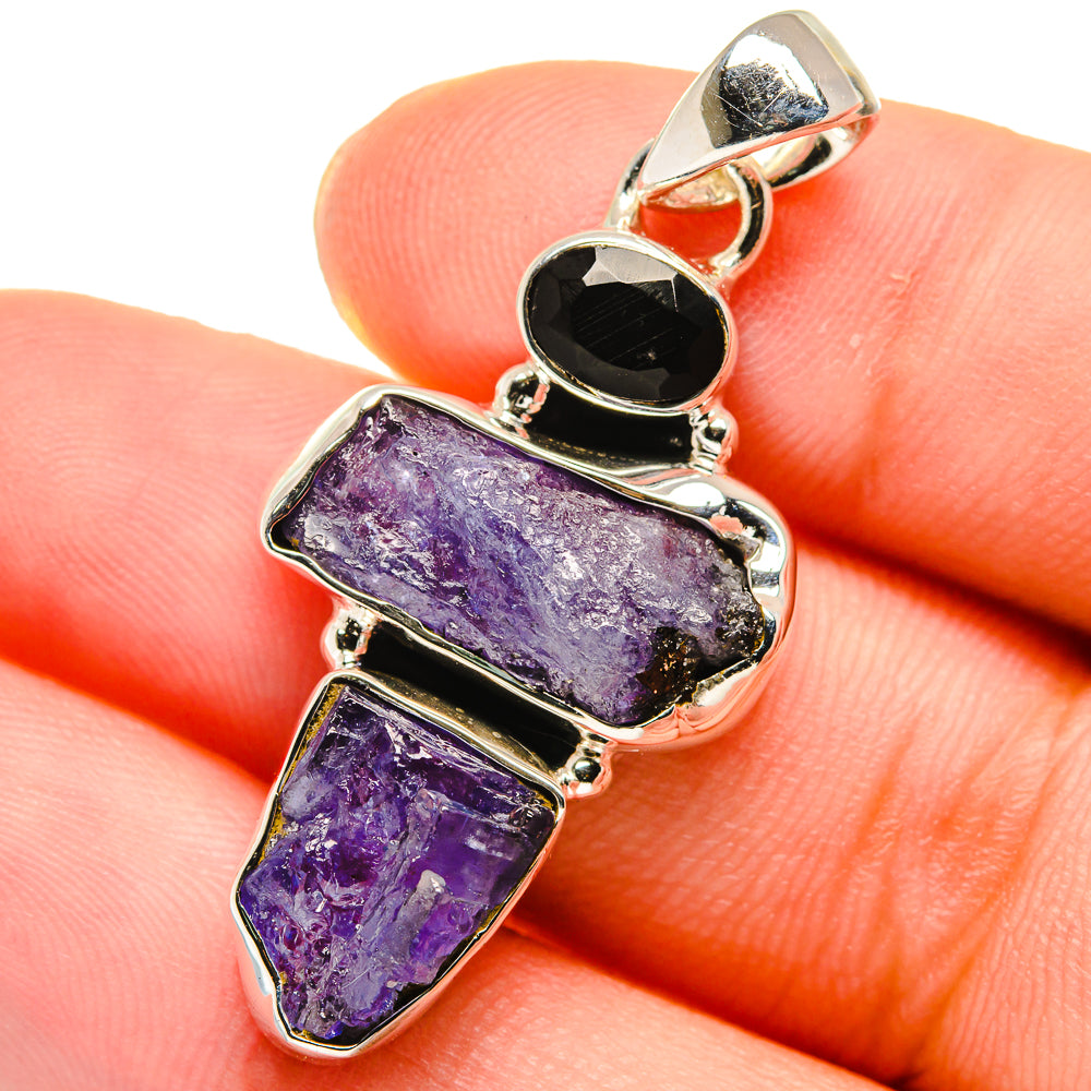 Tanzanite Pendants handcrafted by Anasilvercos - PD17689