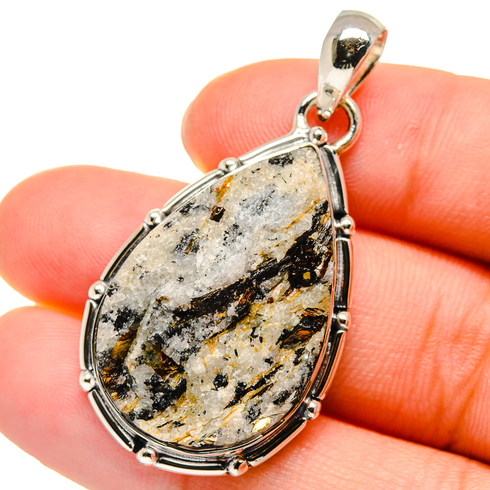 Astrophyllite Pendants handcrafted by Anasilvercos - PD17694