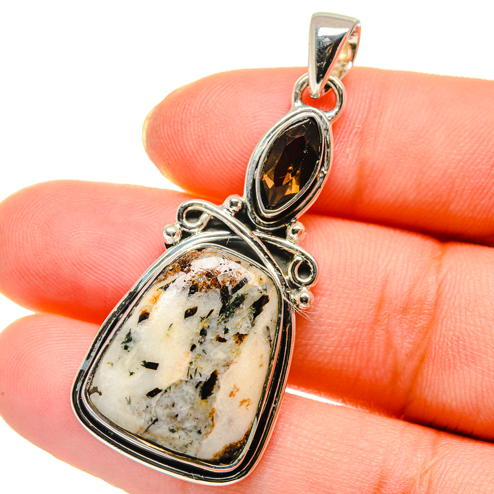 Astrophyllite Pendants handcrafted by Anasilvercos - PD17719