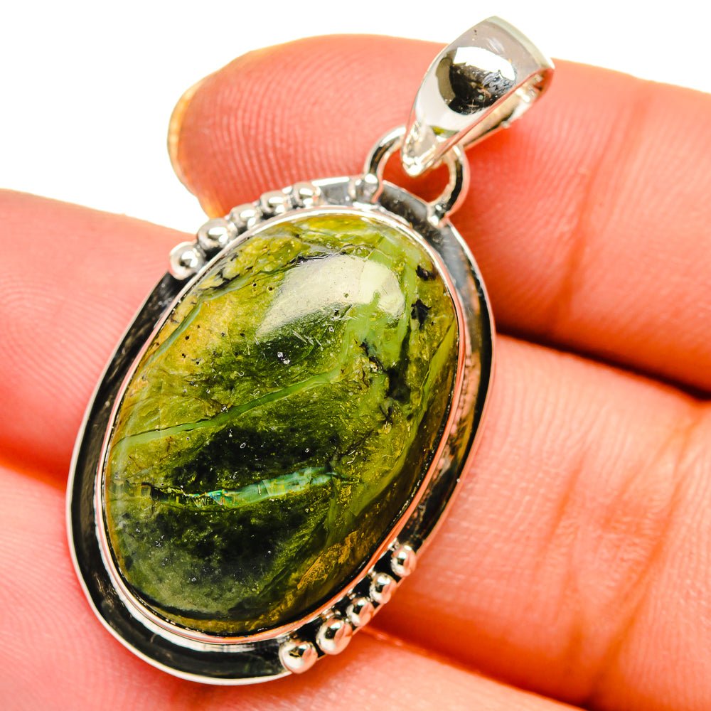 Rainforest Jasper Pendants handcrafted by Anasilvercos - PD17770