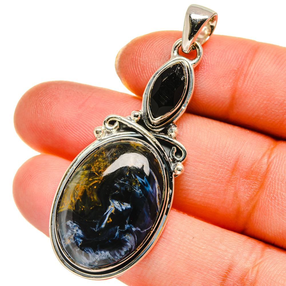 Pietersite Pendants handcrafted by Anasilvercos - PD17779