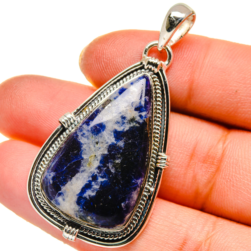 Sodalite Pendants handcrafted by Anasilvercos - PD17801
