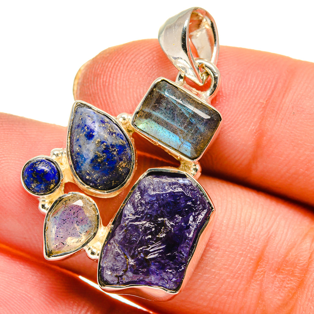 Tanzanite Pendants handcrafted by Anasilvercos - PD17812