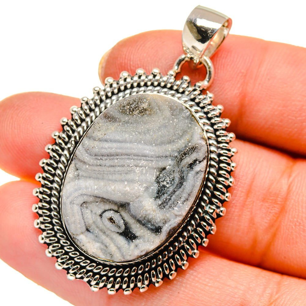 Desert Druzy Pendants handcrafted by Anasilvercos - PD17821