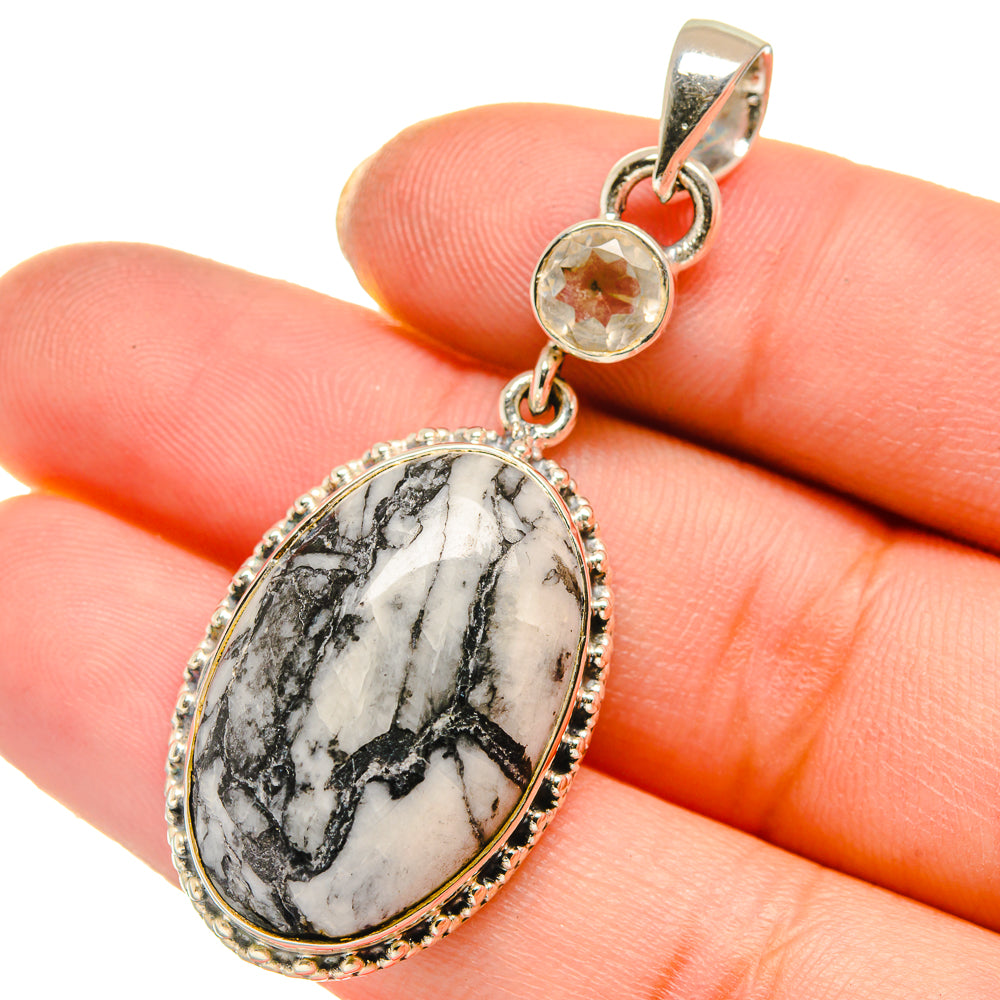 Pinolith Jasper Pendants handcrafted by Anasilvercos - PD17823