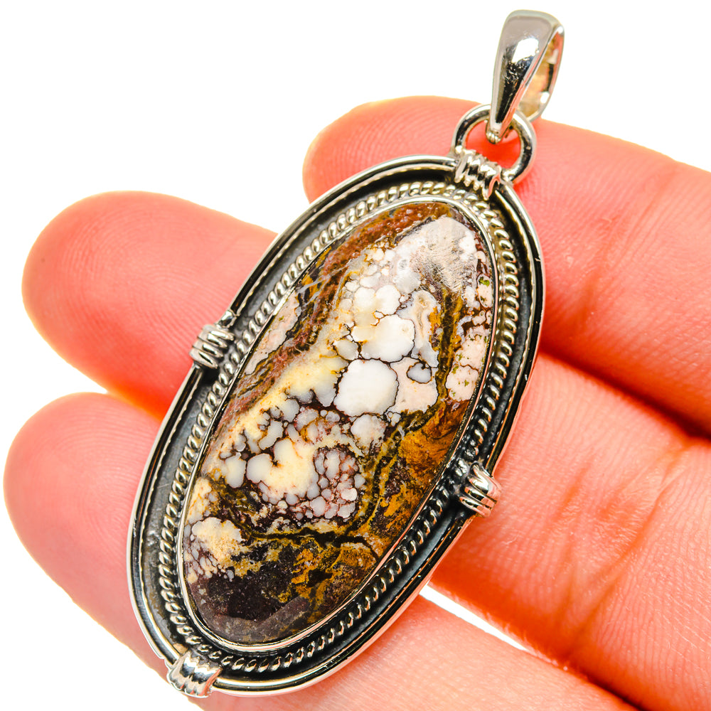 Wild Horse Jasper Pendants handcrafted by Anasilvercos - PD17846
