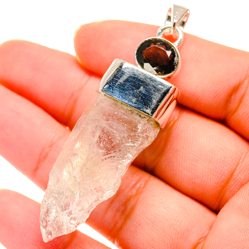 Rainbow Moonstone Pendants handcrafted by Anasilvercos - PD17859