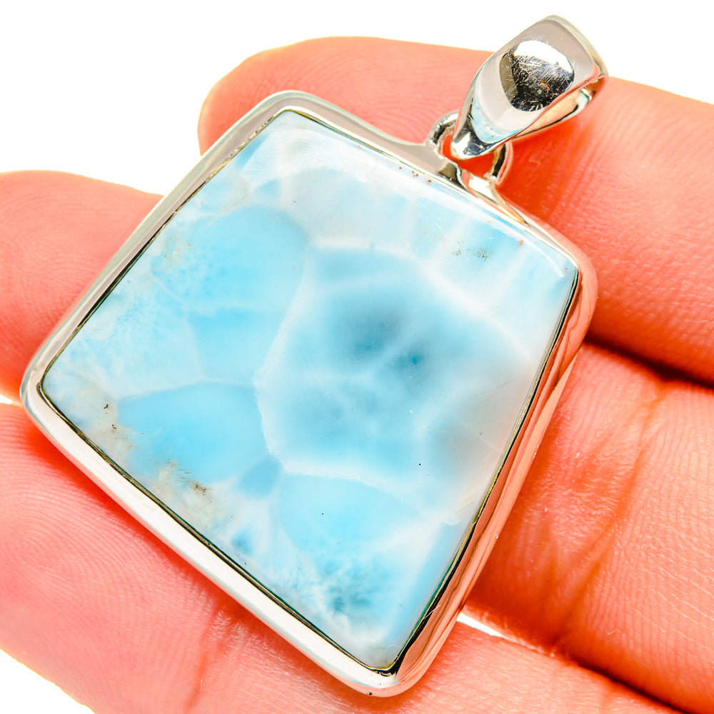 Larimar Pendants handcrafted by Anasilvercos - PD17866