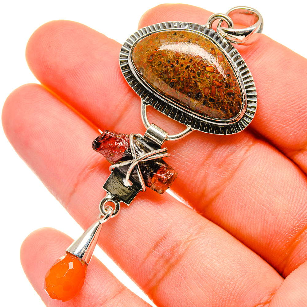 Dinosaur Bone Pendants handcrafted by Anasilvercos - PD17879