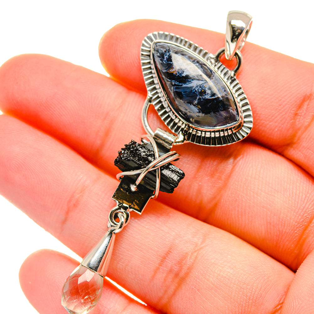 Pietersite Pendants handcrafted by Anasilvercos - PD17888