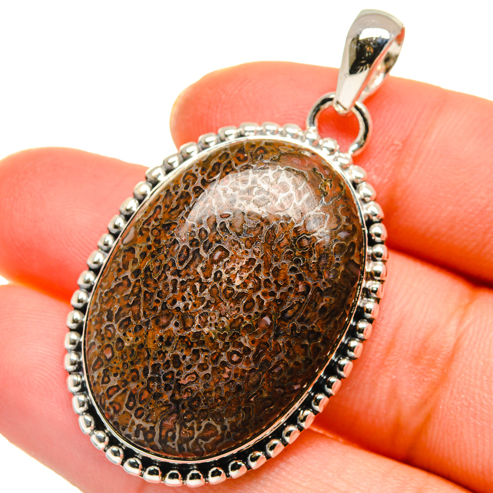 Dinosaur Bone Pendants handcrafted by Anasilvercos - PD17890