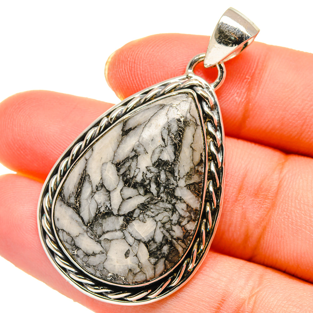 Pinolith Jasper Pendants handcrafted by Anasilvercos - PD17913