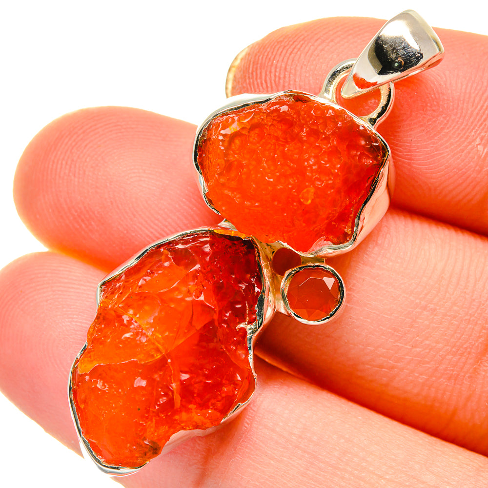 Carnelian Pendants handcrafted by Anasilvercos - PD17918
