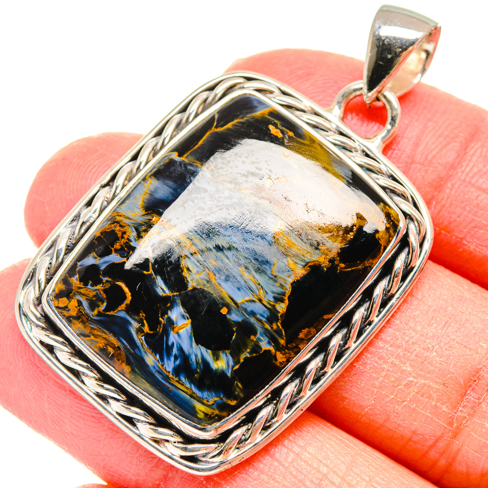 Pietersite Pendants handcrafted by Anasilvercos - PD17941