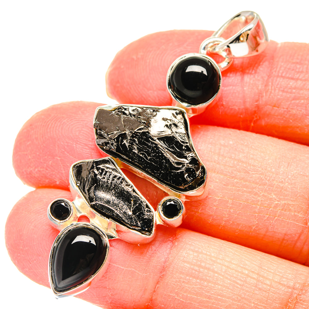 Shungite Pendants handcrafted by Anasilvercos - PD17946