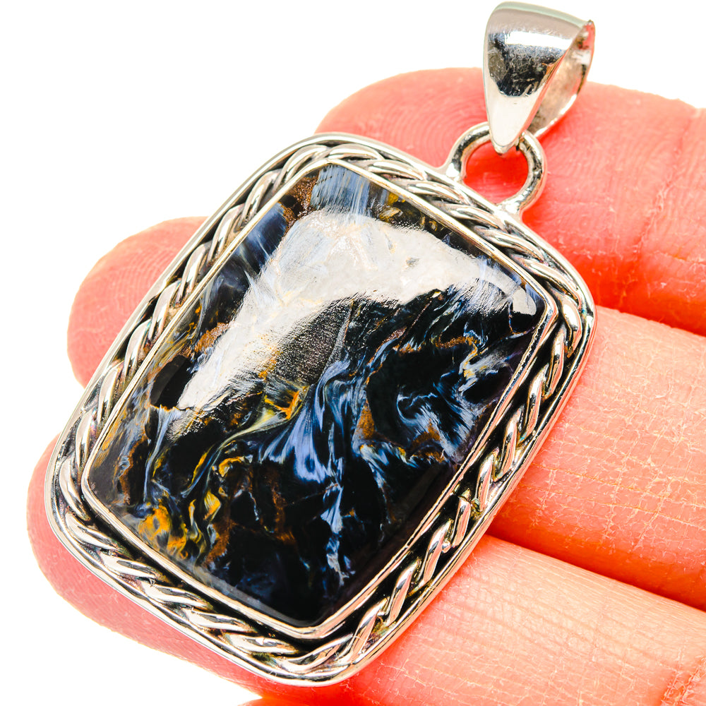 Pietersite Pendants handcrafted by Anasilvercos - PD17997