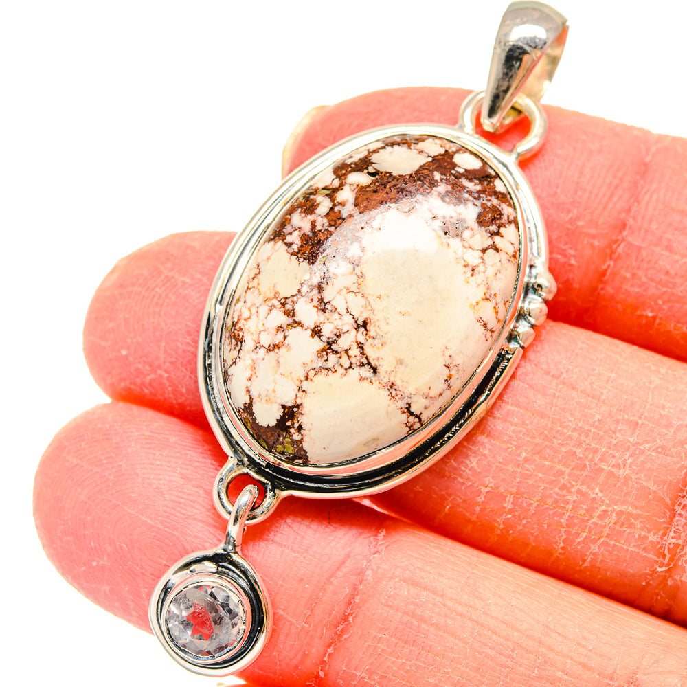 Wild Horse Jasper Pendants handcrafted by Anasilvercos - PD18010