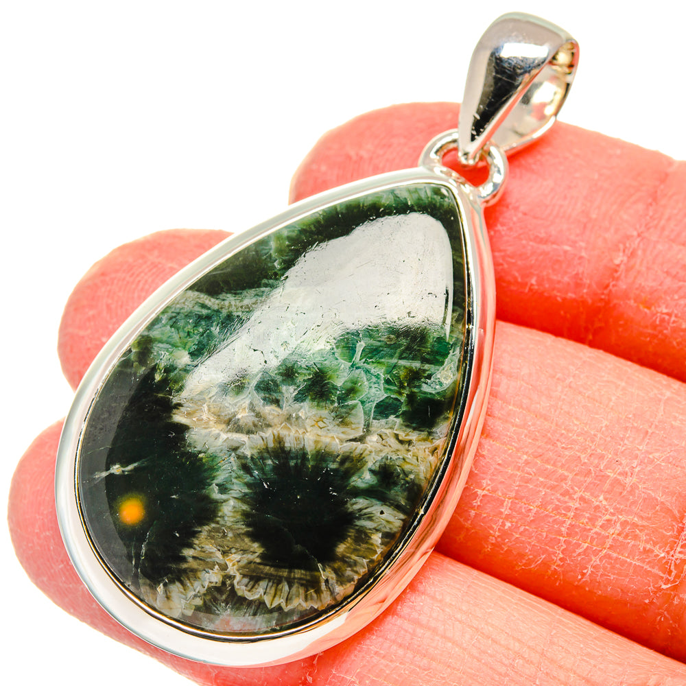 Ocean Jasper Pendants handcrafted by Anasilvercos - PD18017