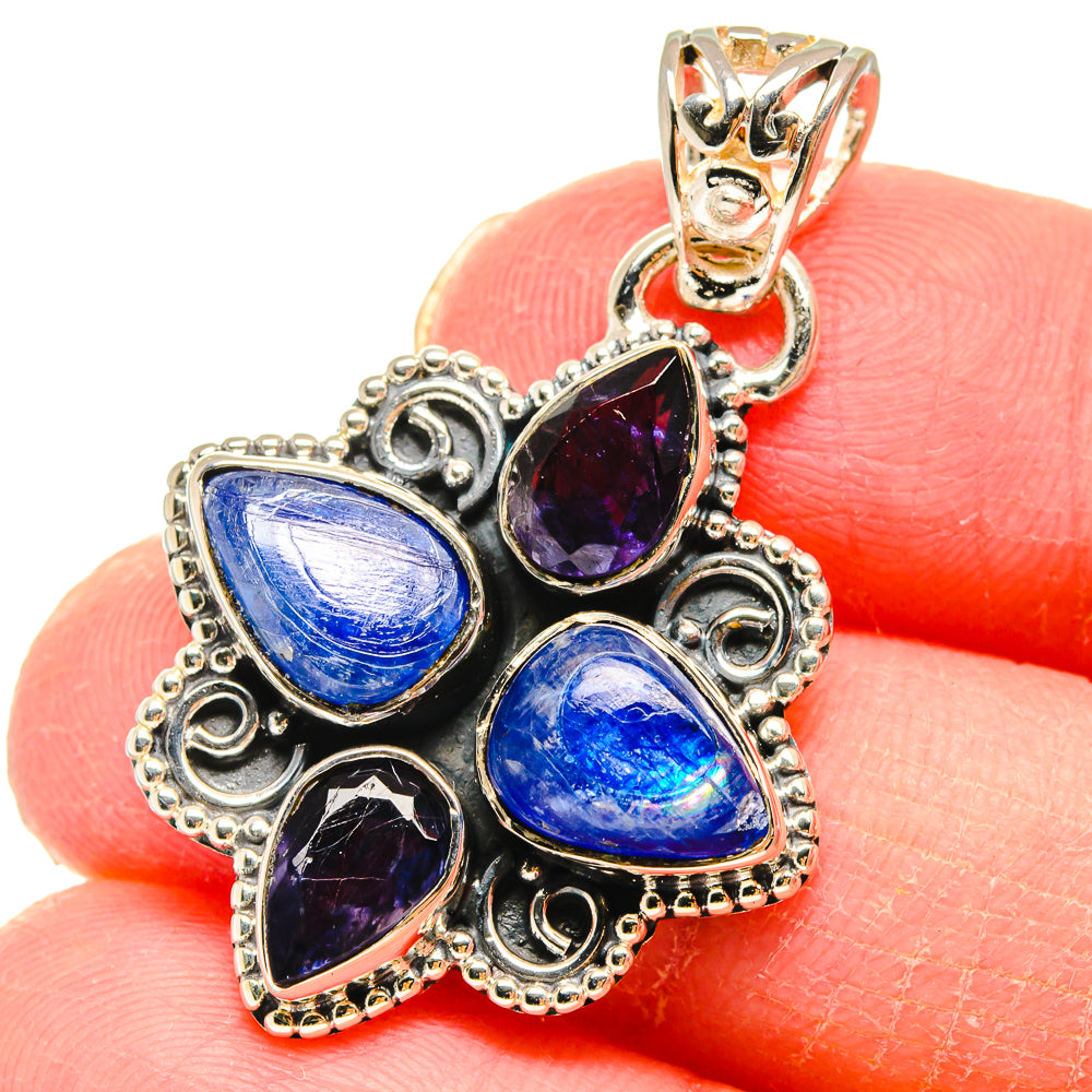 Kyanite Pendants handcrafted by Anasilvercos - PD18036