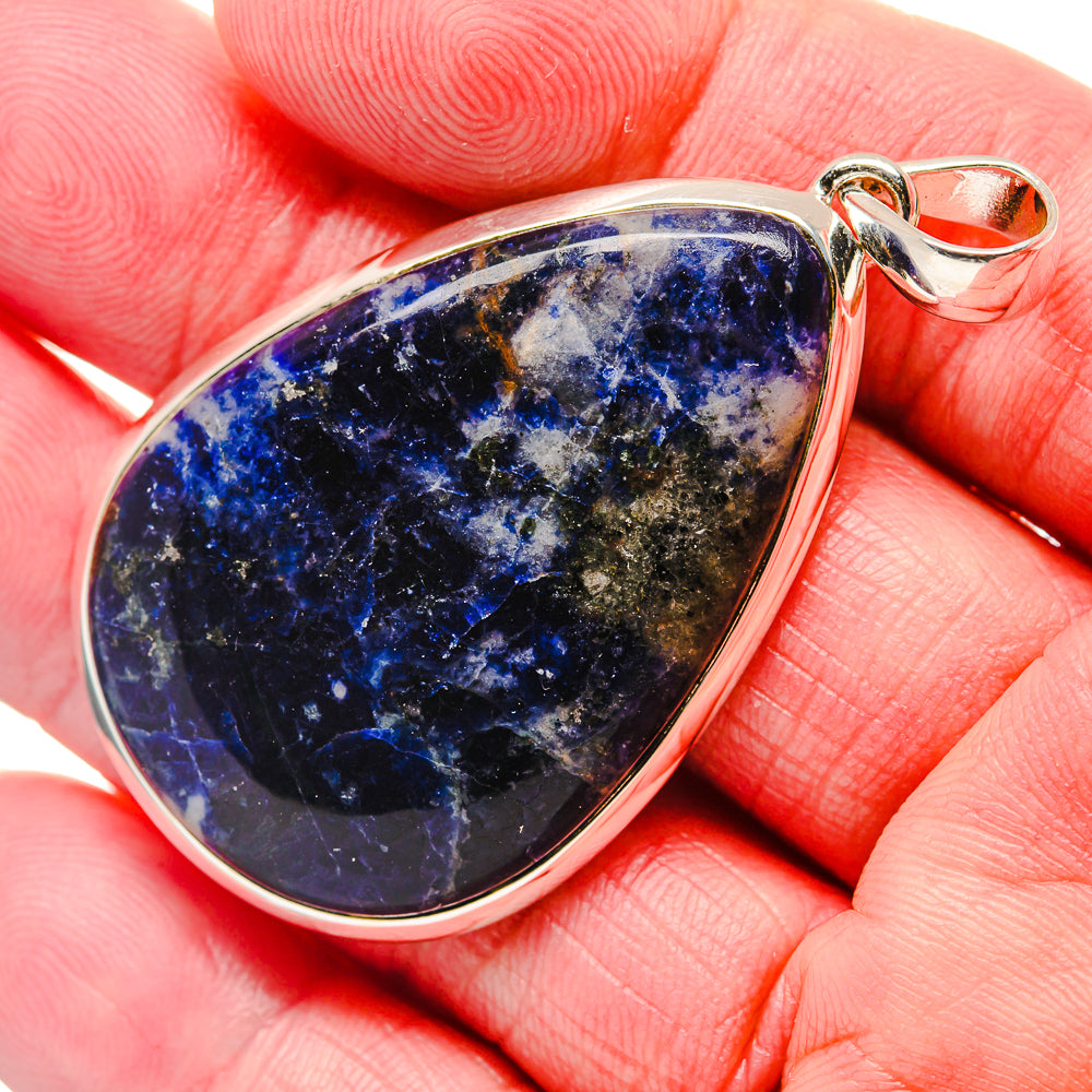 Sodalite Pendants handcrafted by Anasilvercos - PD18041