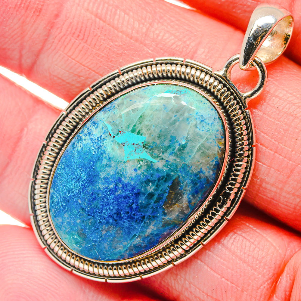 Apatite Pendants handcrafted by Anasilvercos - PD18054