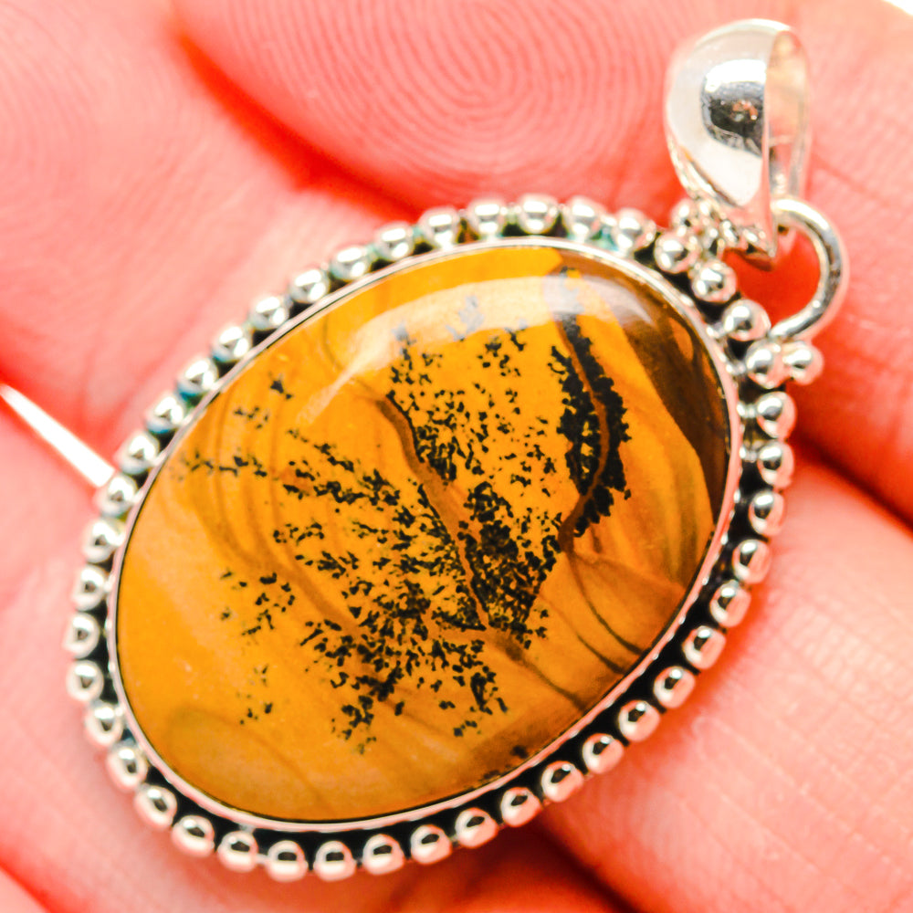 Picture Jasper Pendants handcrafted by Anasilvercos - PD18068
