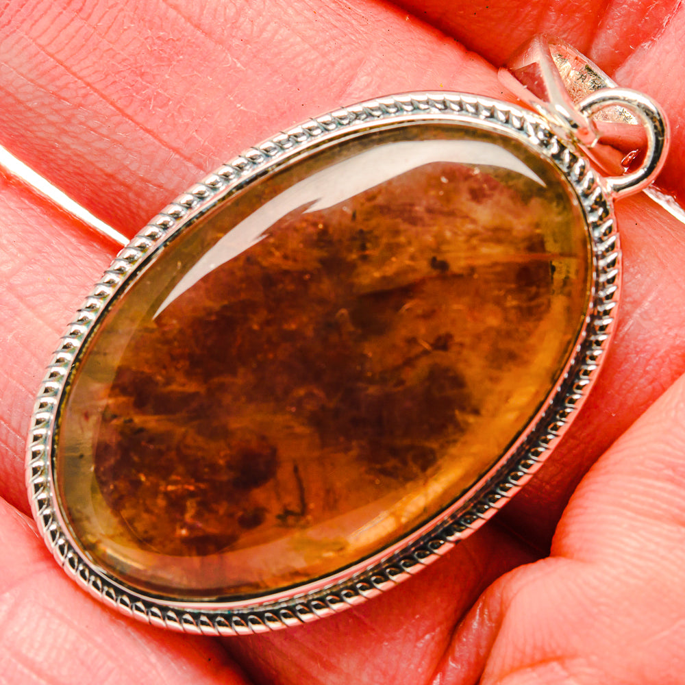 Sunstone Pendants handcrafted by Anasilvercos - PD18072