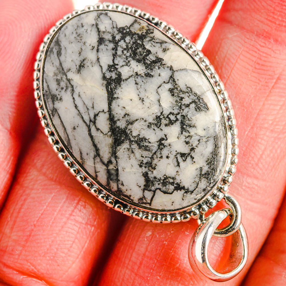 Pinolith Jasper Pendants handcrafted by Anasilvercos - PD18101