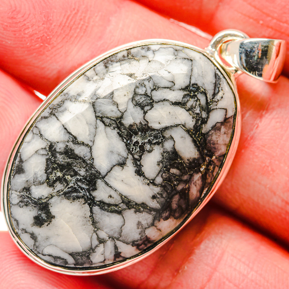 Pinolith Jasper Pendants handcrafted by Anasilvercos - PD18109