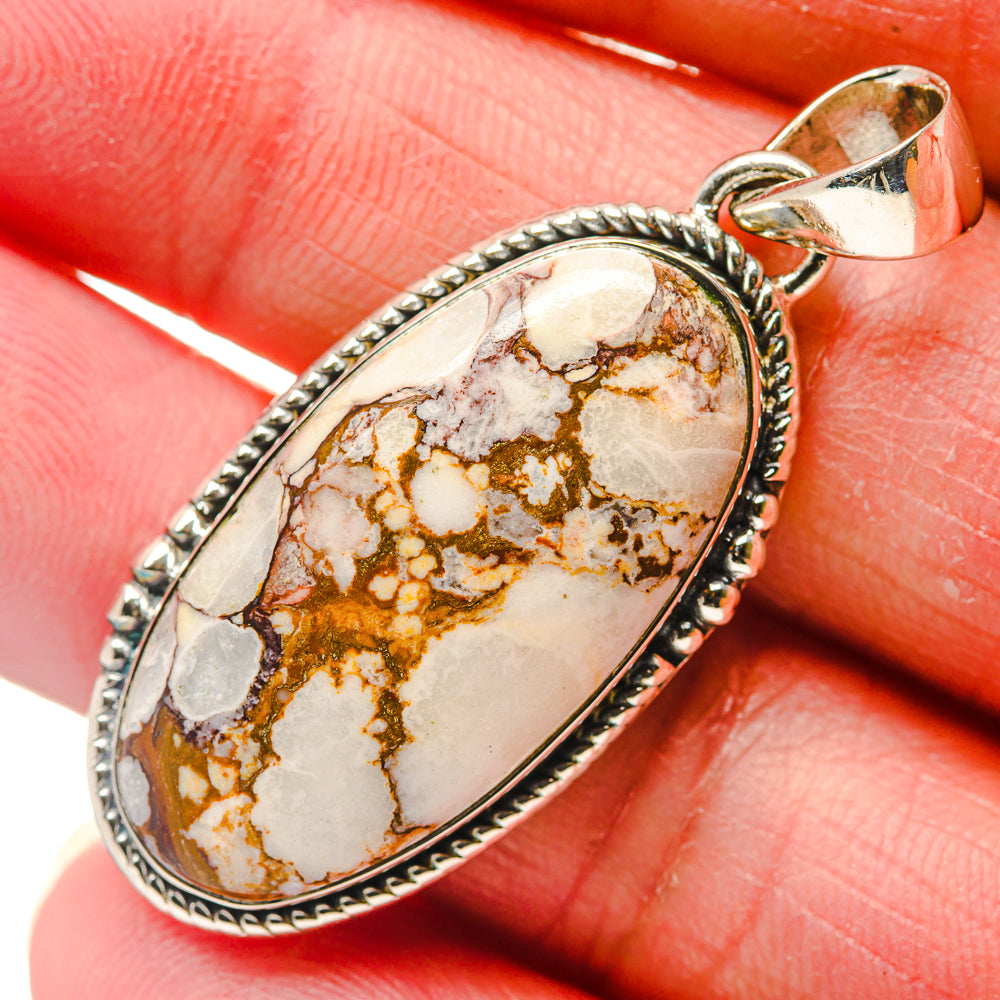 Wild Horse Jasper Pendants handcrafted by Anasilvercos - PD18111