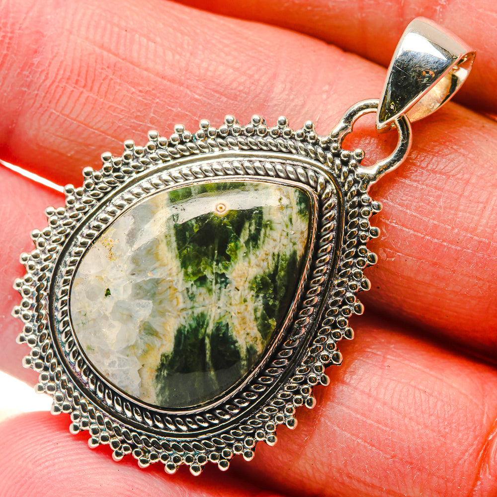 Ocean Jasper Pendants handcrafted by Anasilvercos - PD18150