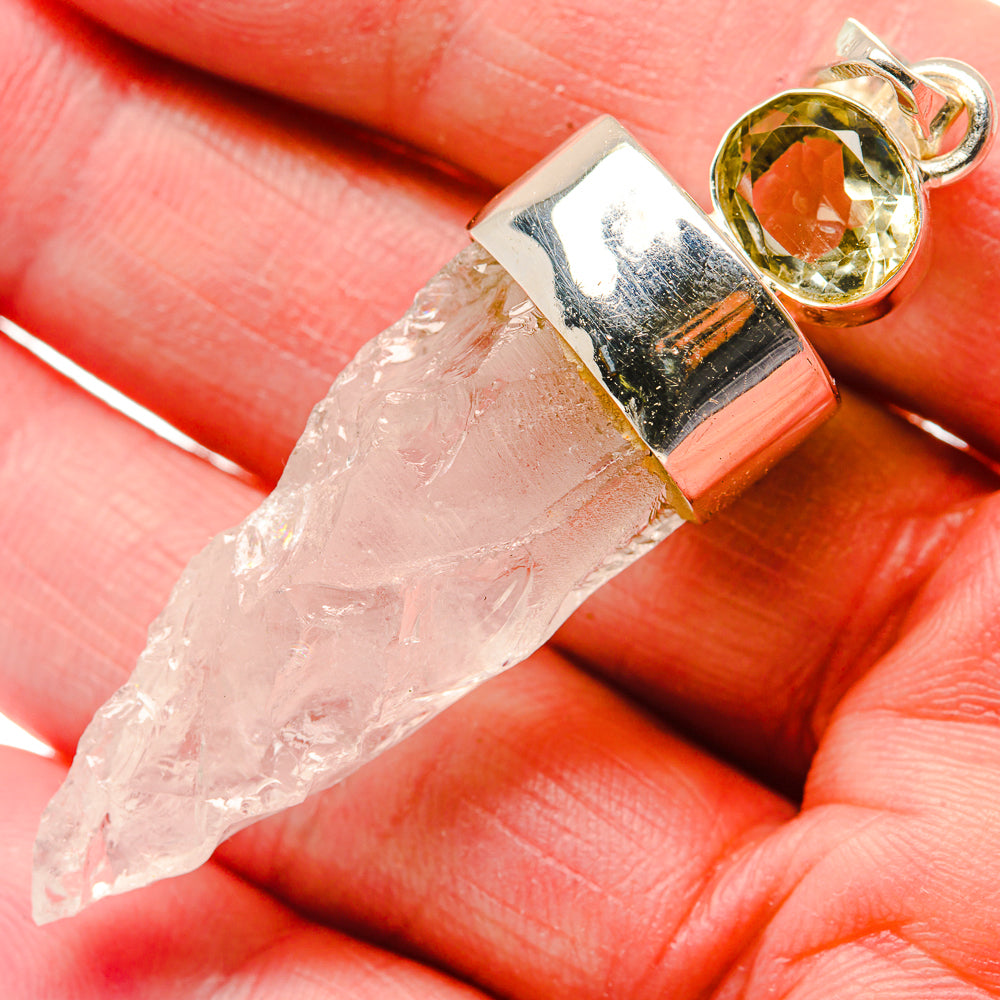 Rainbow Moonstone Pendants handcrafted by Anasilvercos - PD18158
