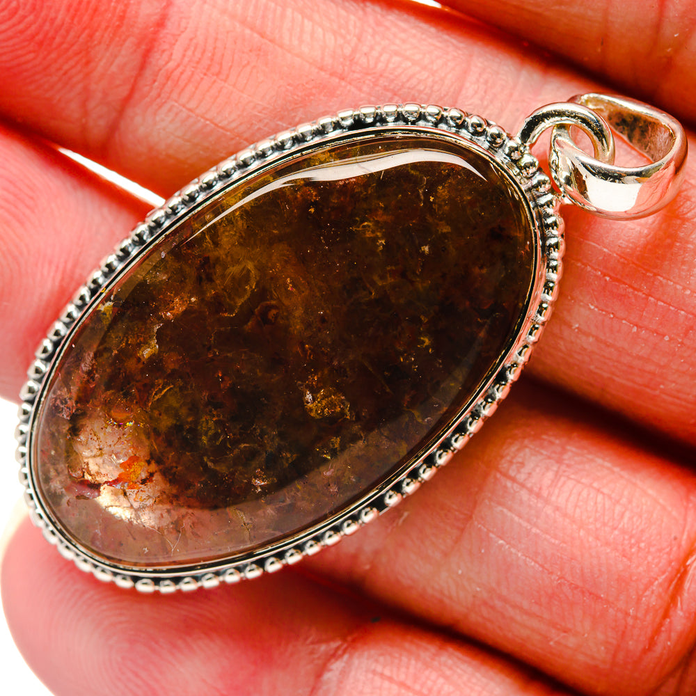 Sunstone Pendants handcrafted by Anasilvercos - PD18193